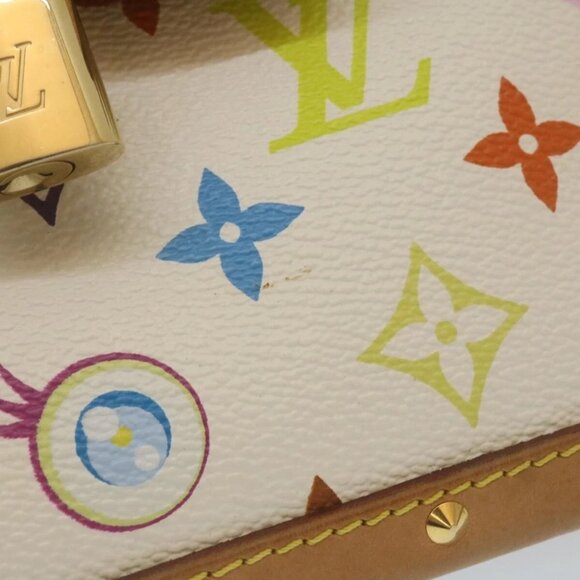 LOUIS VUITTON Monogram Pochette Eye Miss You Hand Bag White - Picture 9 of 16